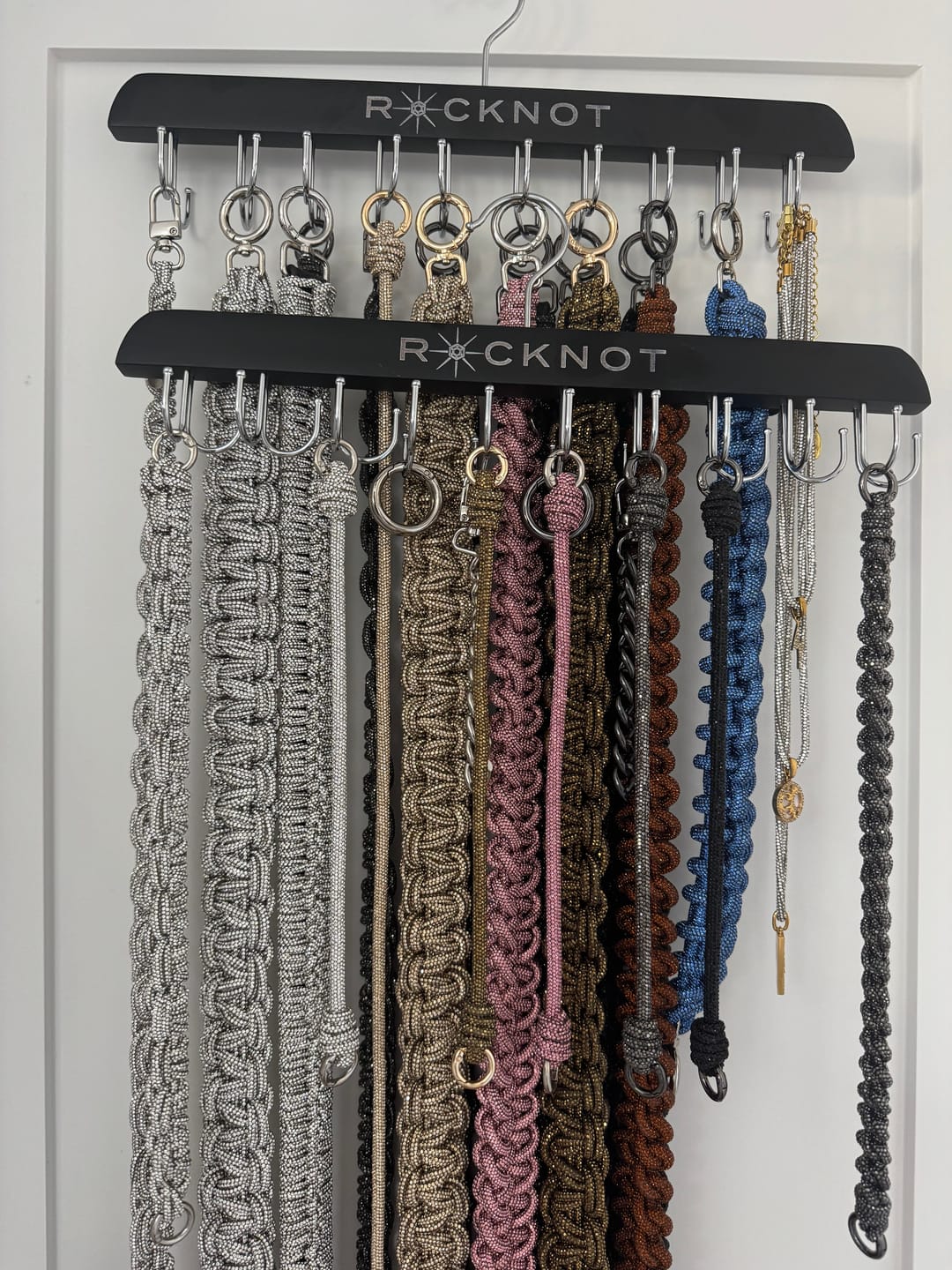 Customer photo review of PURSE STRAP / JEWELRY ORGANIZER