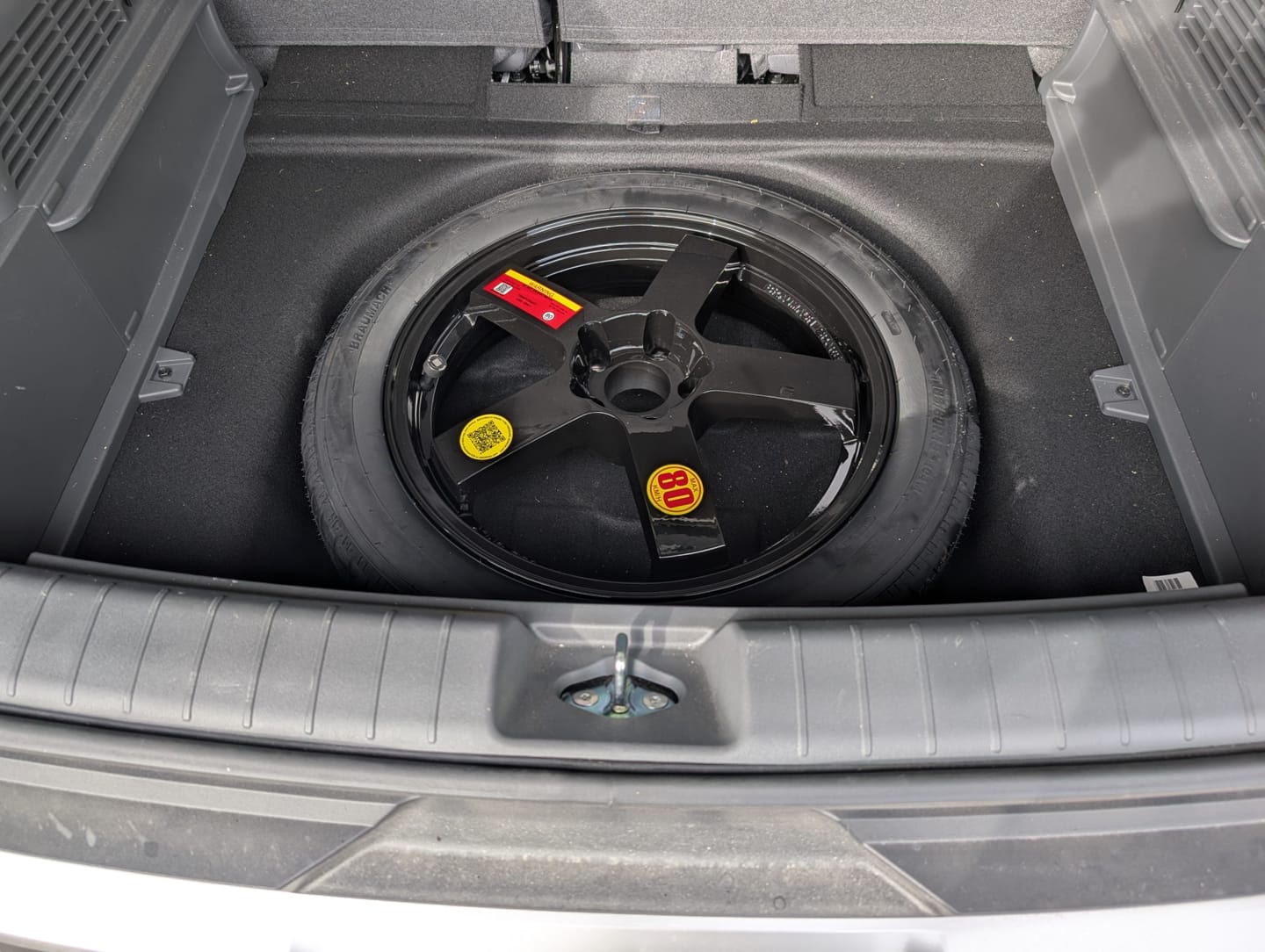 Customer photo review of KIA EV3 incl GT Line Space Saver Spare Wheel Kit - HUB CENTRIC - Braumach Spare Wheel Kit All Models - 2023-2026
