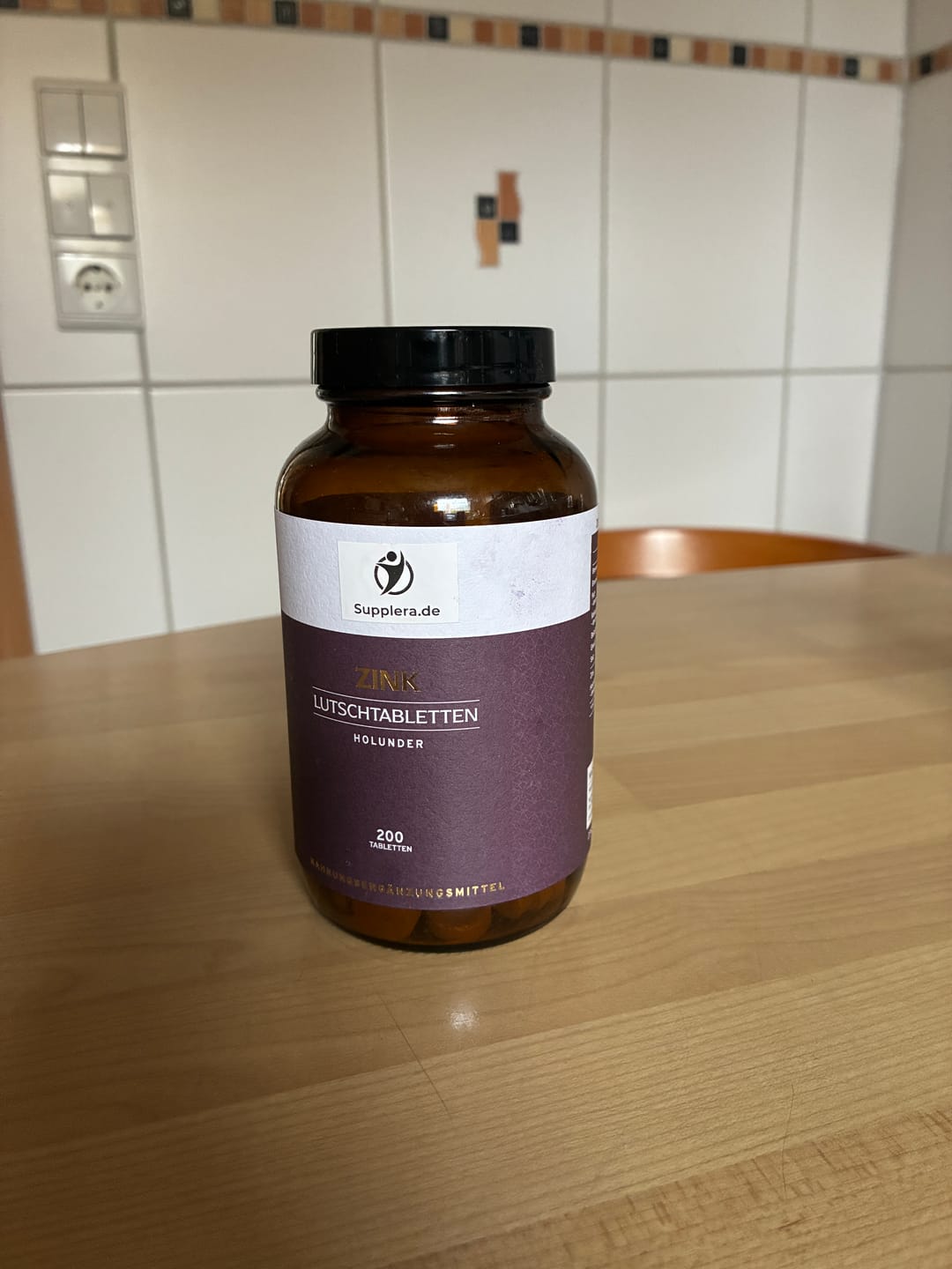 Customer photo review of Lutschtabletten Zink Holunder