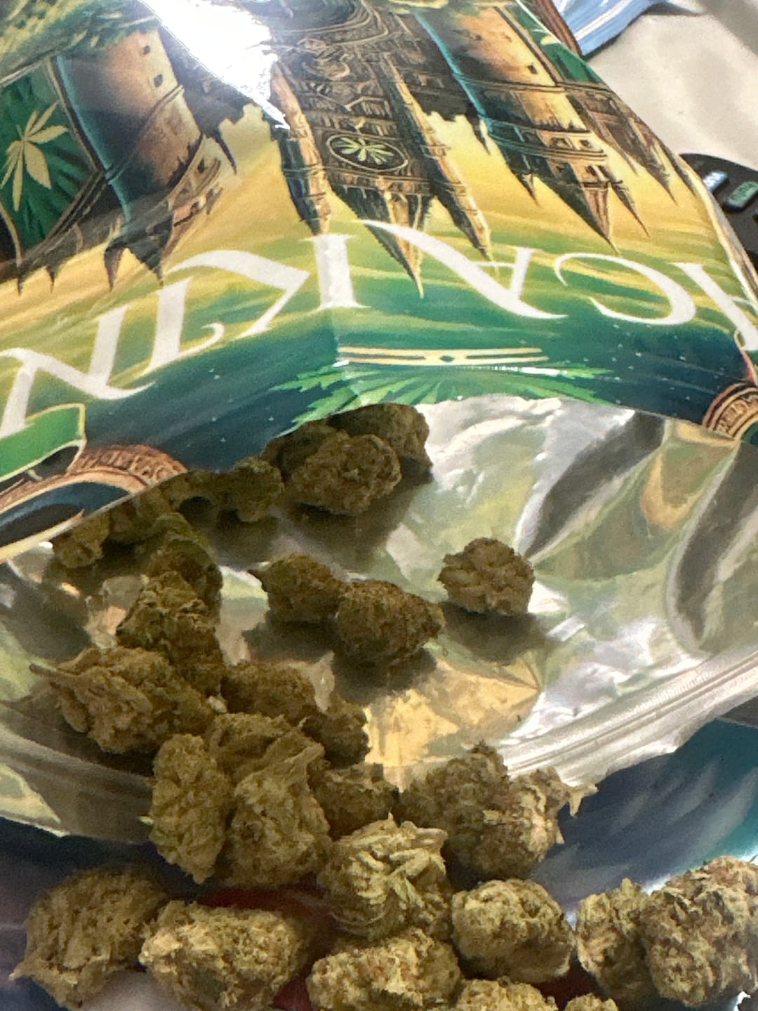 Customer photo review of Lemon Haze Indoor THCA Trim