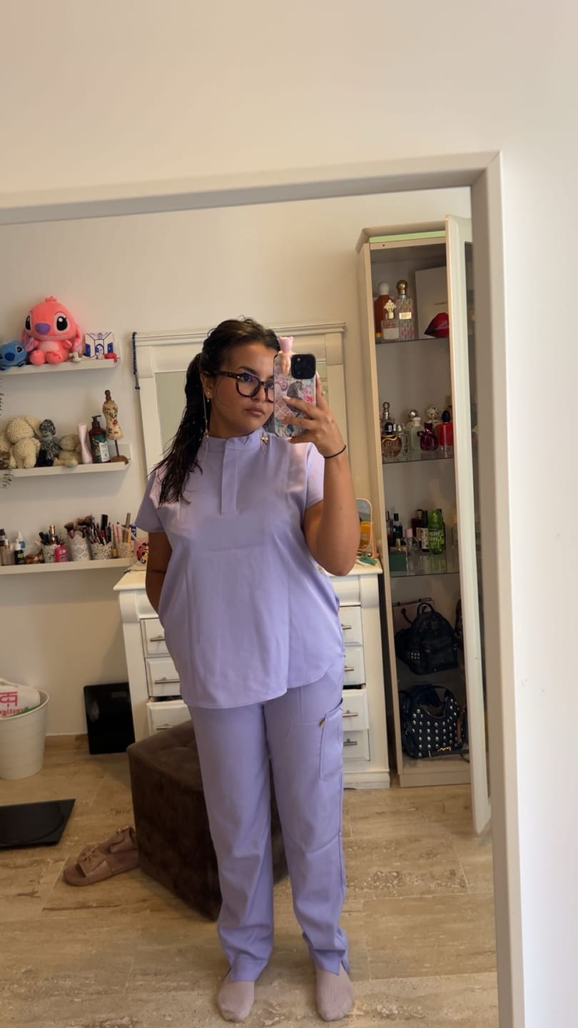 Customer photo review of Pyjama de Bloc - Mao Stretch Femme