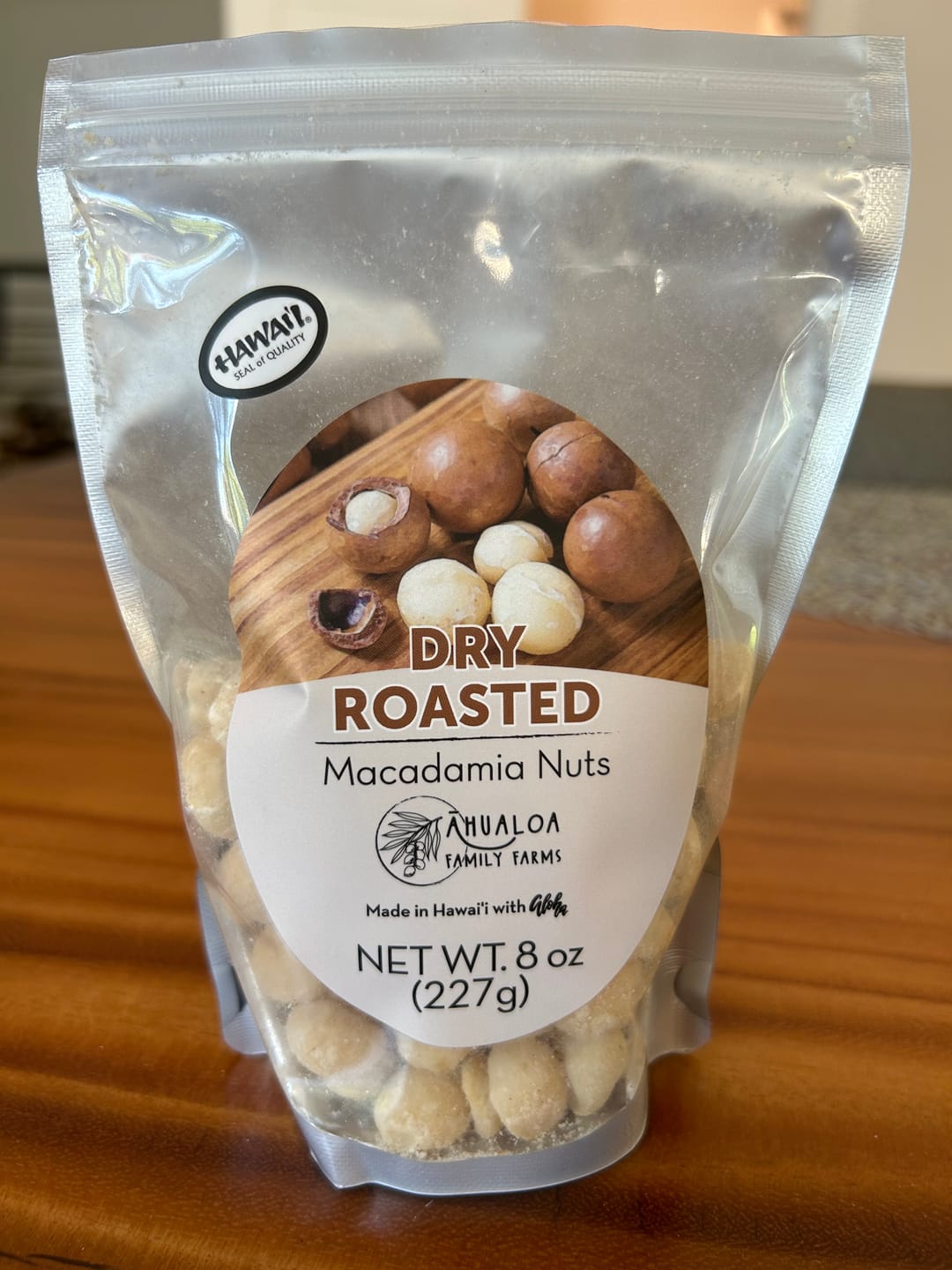 Customer photo review of Dry Roasted Macadamia Nuts