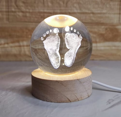 Customer photo review of GlowBaby - manche Augenblicke leuchten ewig