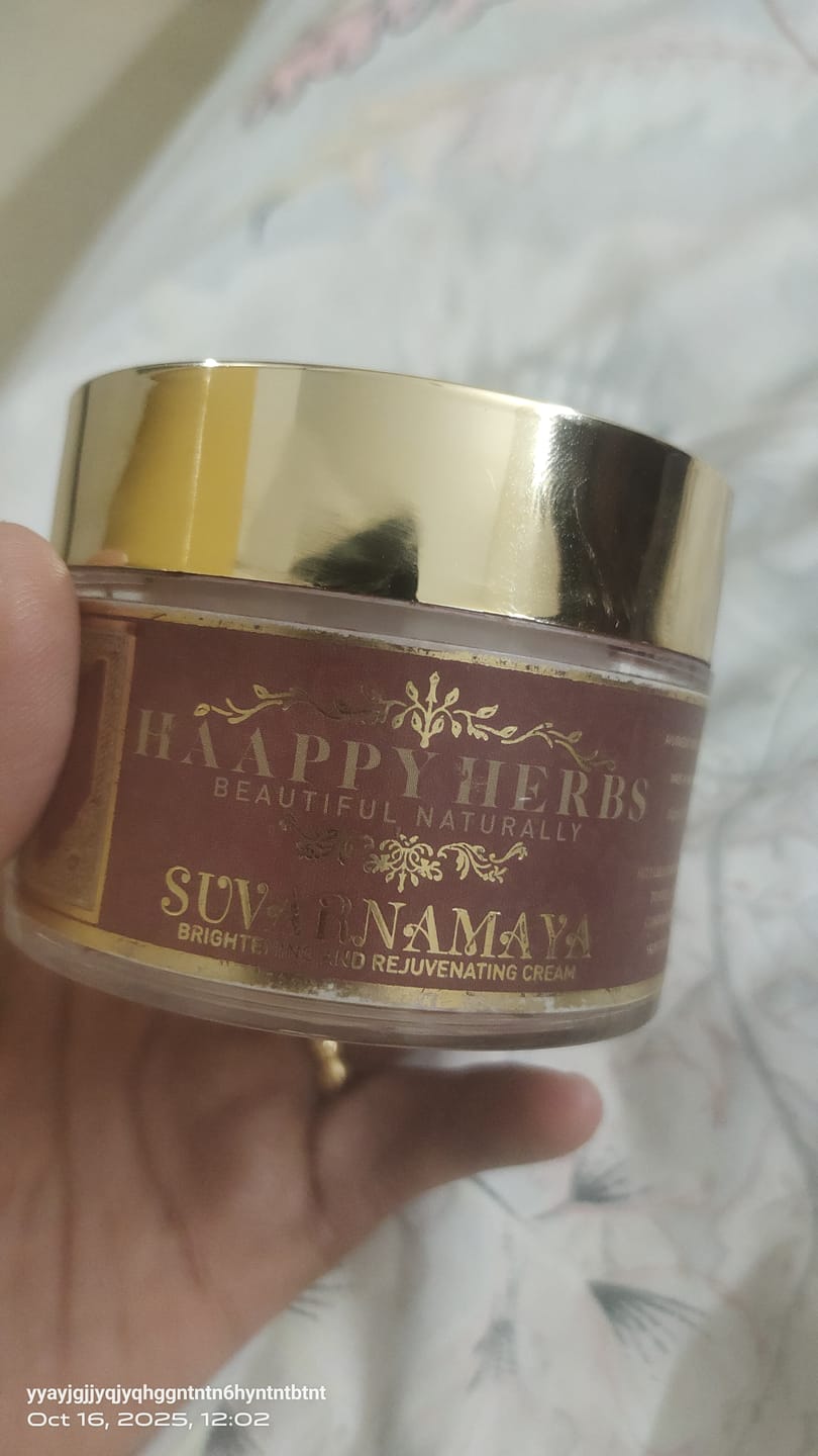 Customer photo review of Suvarnamaya Cream