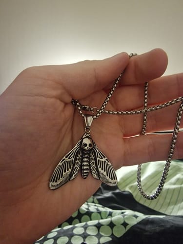 Customer photo review of SKULL BUTTERFLY.