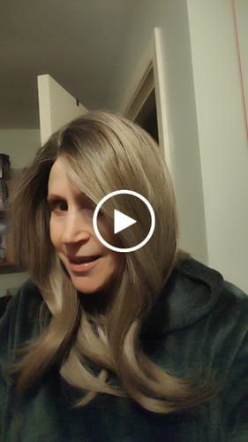 Customer video review of JBEXTENSION 18 Inches Milan Blonde Pre-Cut Snowflake Lace Frontlace Glueless Wig KAI'S MILAN BLONDE【PERMATEASE】