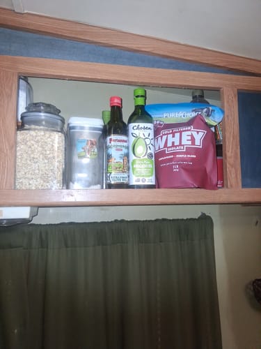 Customer photo review of Whey Protein Isolate Unflavored