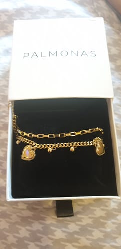 Customer photo review of Hearts All Over Bracelet