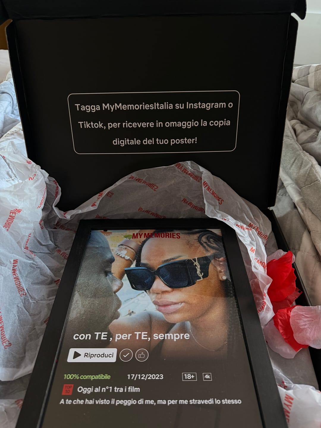 Customer photo review of MyMemories - Poster Netflix