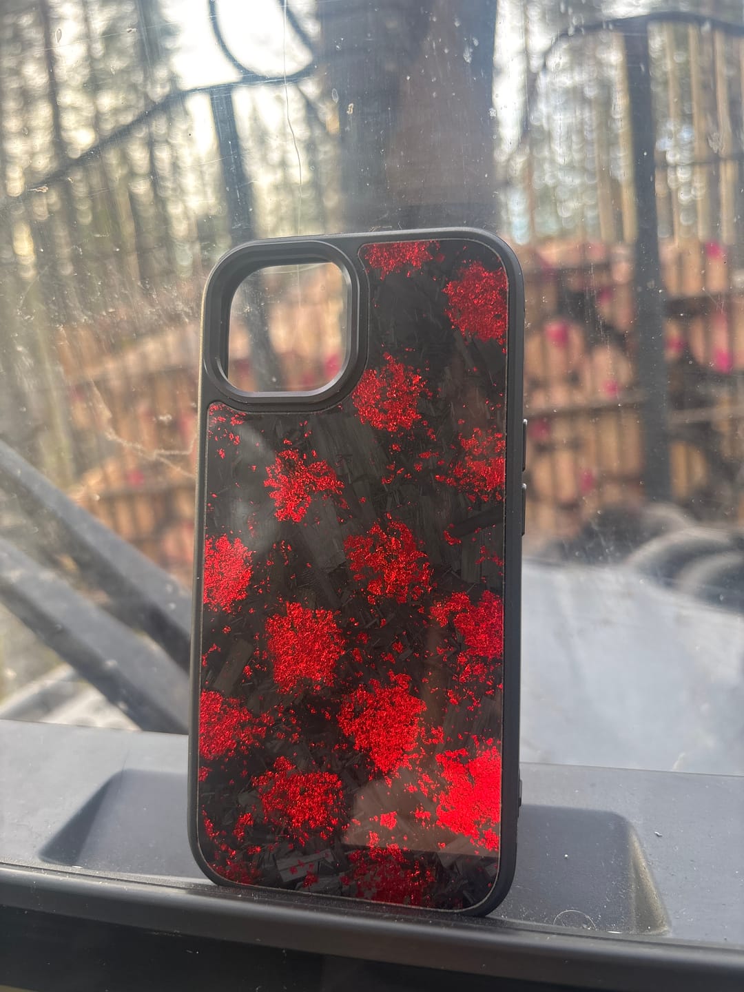 Customer photo review of Forged Carbon Red EternaGloss™