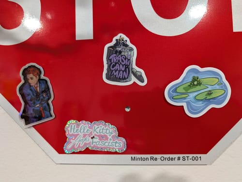 Ashley R. review of 100 - 3" Custom Vinyl Stickers image 1 out of 1