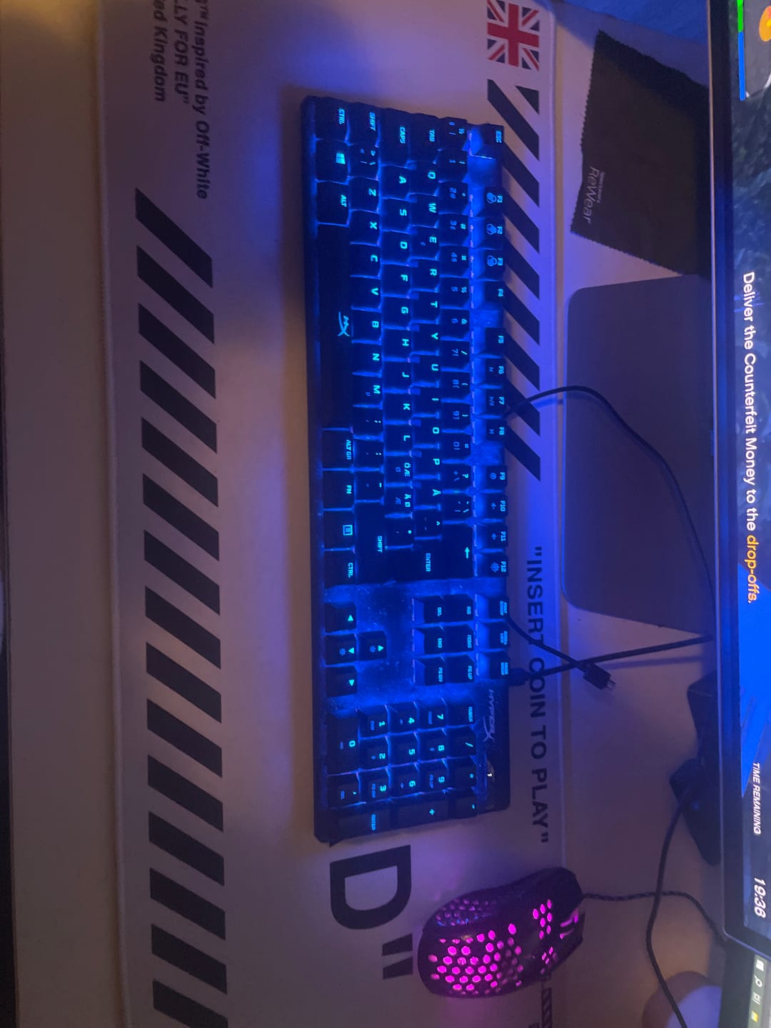 Customer photo review of MOUSEPAD