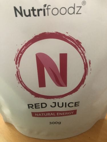 Customer photo review of Nutrifoodz® Red Juice
