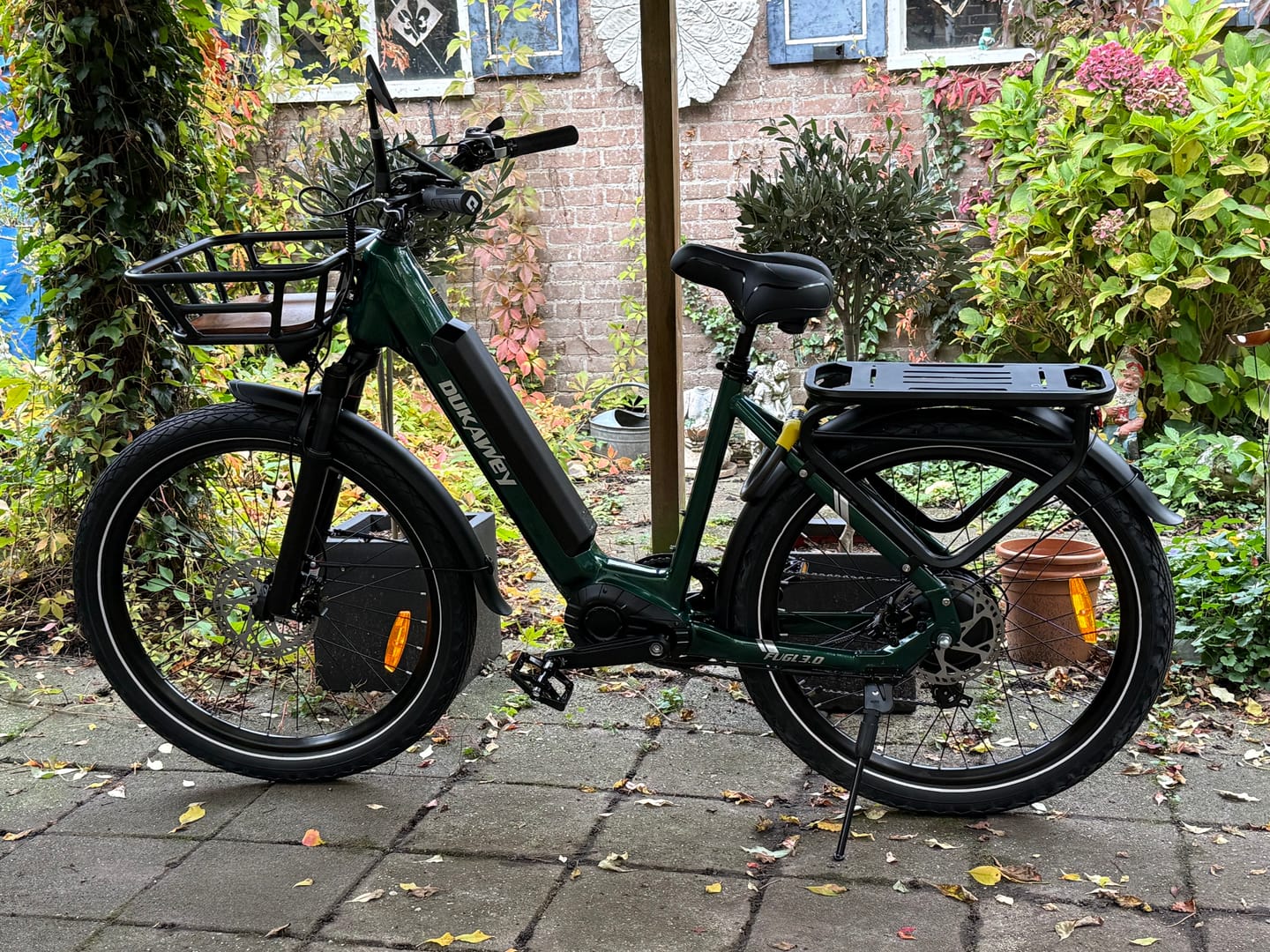 Customer photo review of Front Bike Basket | 20kg Capacity