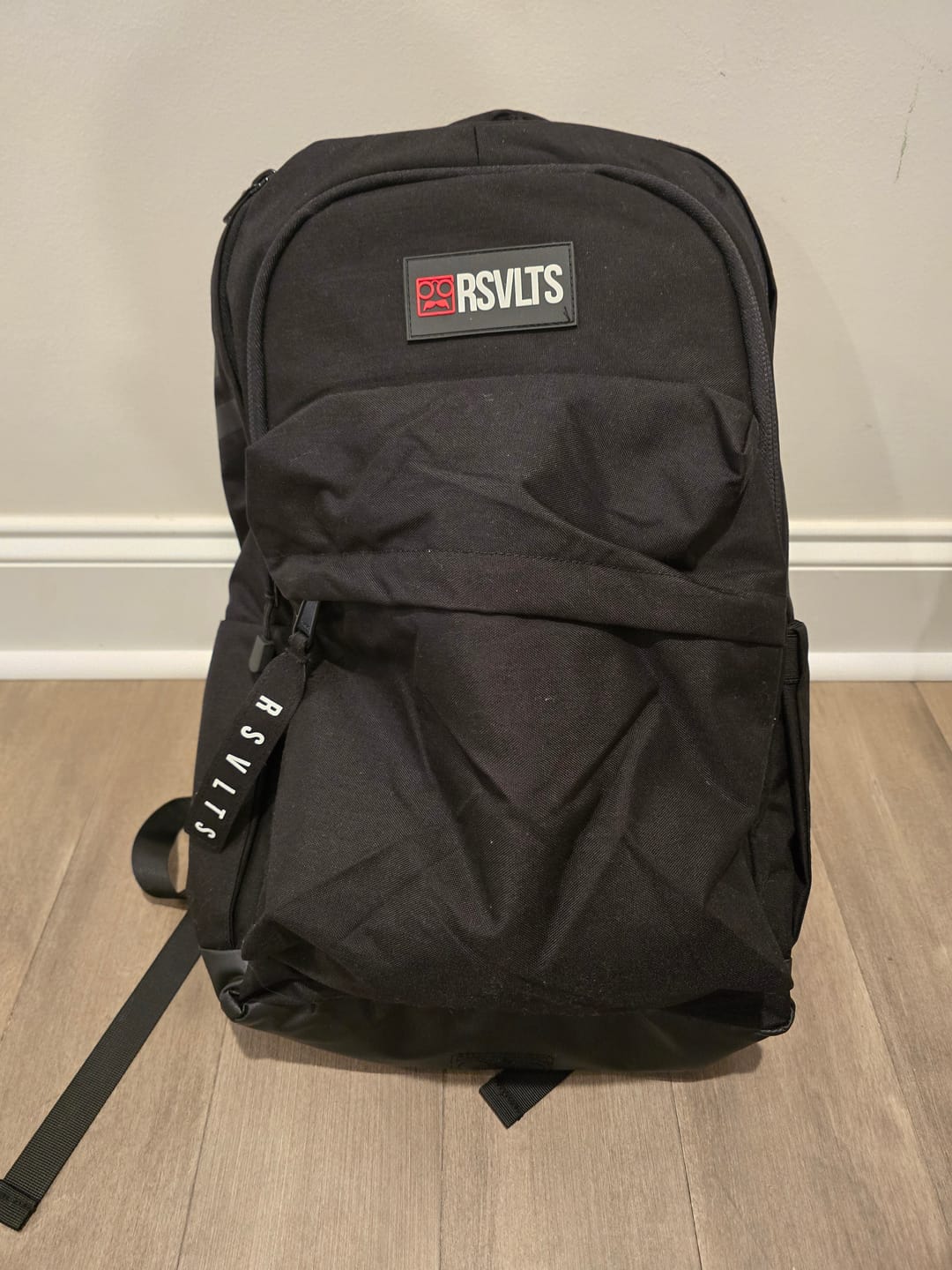 Customer photo review of RSVLTS Black Backpack V1
