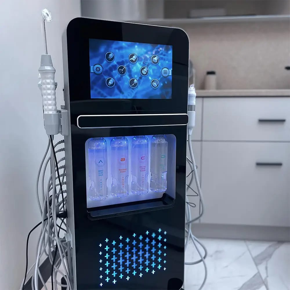 Customer photo review of 17 in 1 Hydra Skin Care System Facial Machine Elite