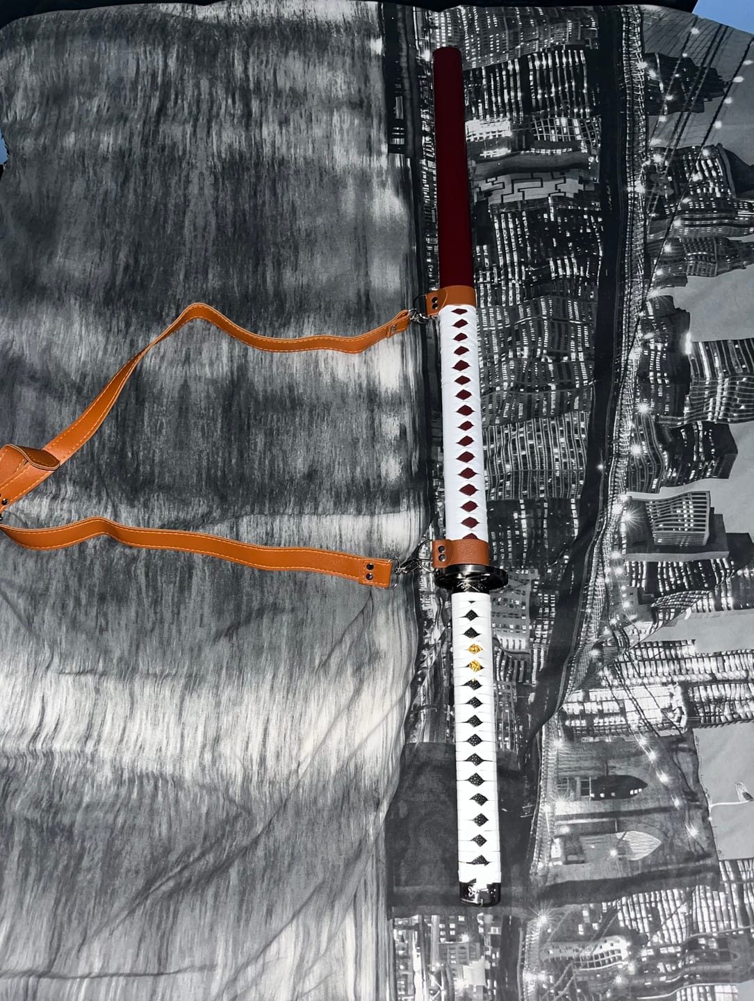 Customer photo review of The Walking Dead Michonne Metal Sword