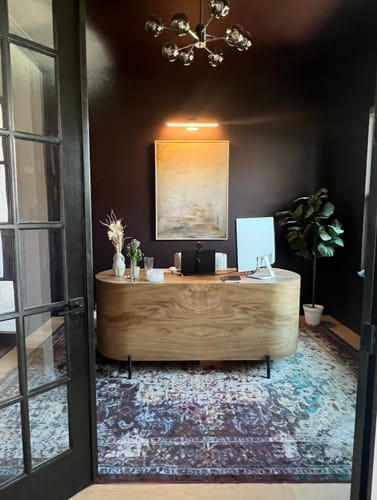 Customer photo review of Abstract Painting Canvas #AP108