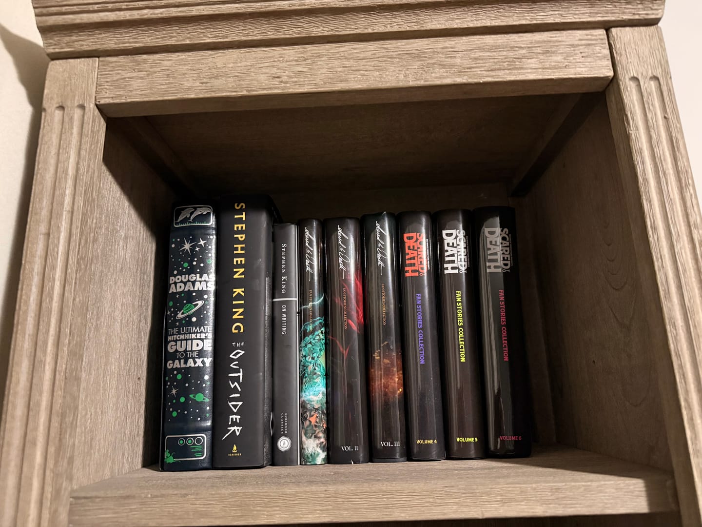 Customer photo review of Scared To Death Book Vol 6 SIGNED