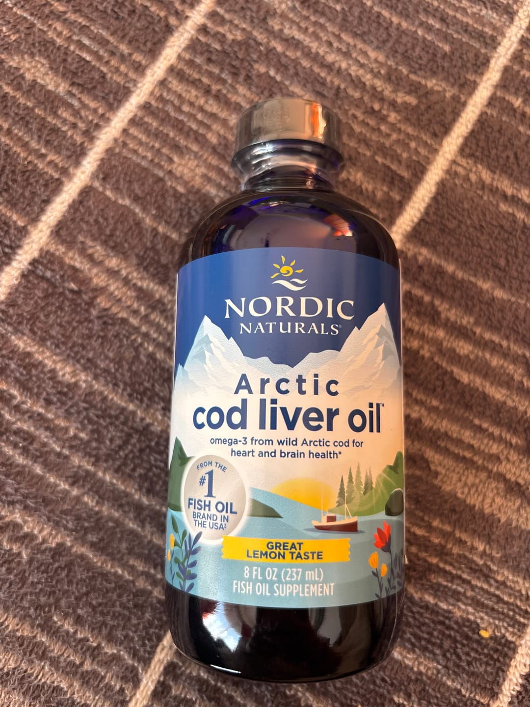Customer photo review of Artic cod Aceite de hígado de bacalao/limón (Omega 3) 1.060 mg-237 ml