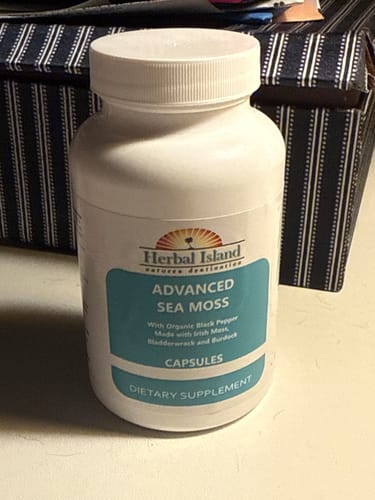 Customer photo review of Advanced Seamoss with Bladderwrack & Burdock