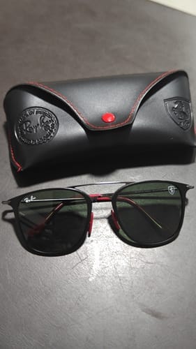 Customer photo review of Lentes De Sol Rb Justin Rb4165n (Carey-Café Polarizado)