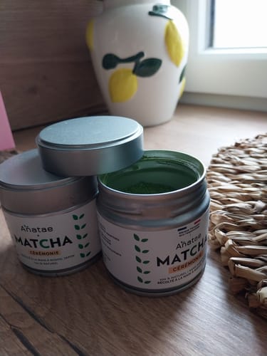 Customer photo review of THÉ MATCHA CÉRÉMONIE BIO