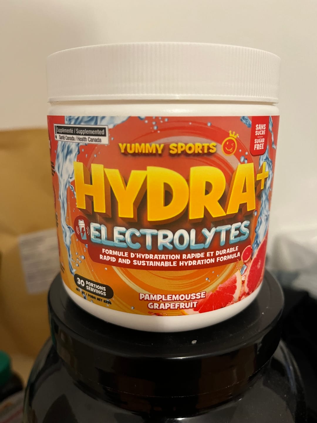 Customer photo review of Yummy Sports - Hydra + Électrolytes - 210g