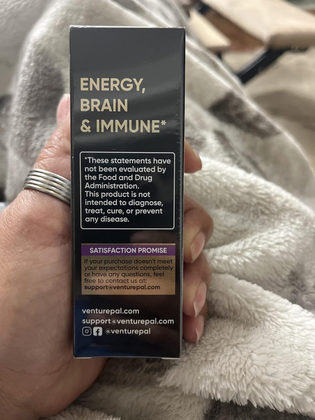 Customer photo review of Vitamin B - complex - Mixed Berry - 200 mcg Liquid Drops