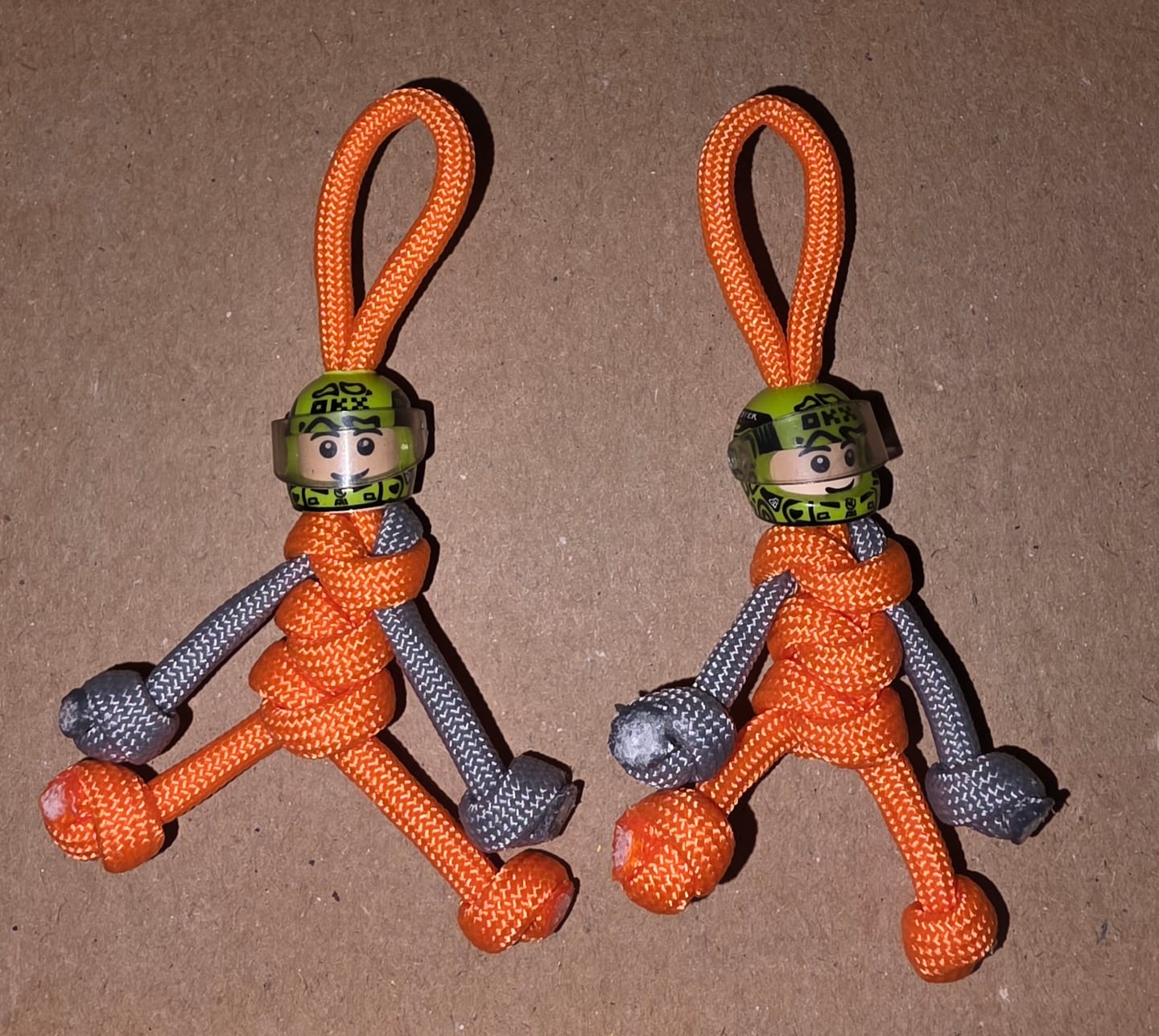 Customer photo review of Limited Edition 2025 Lando Norris Racing Paracord Buddy Keychain