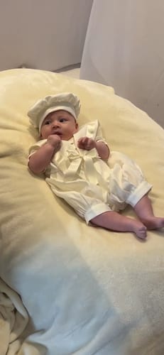 undefined review of CHRISTENING Boys Blue And White Sailor Suit image 1 out of 1