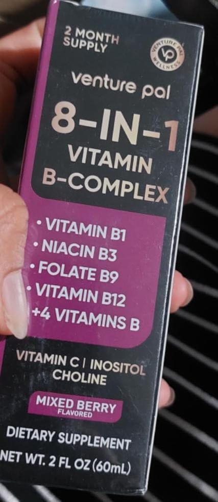Customer photo review of Vitamin B - complex - Mixed Berry - 200 mcg Liquid Drops