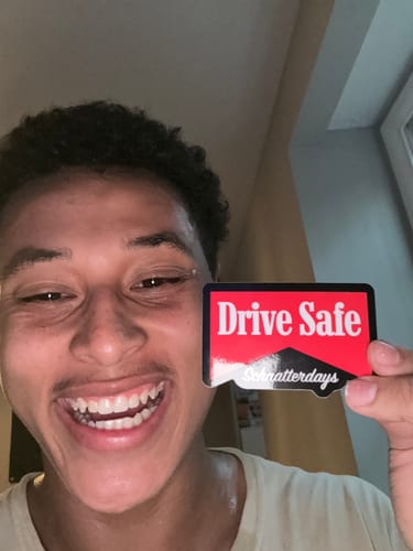 Josiah M. review of Drive Safe Sticker image 1 out of 1