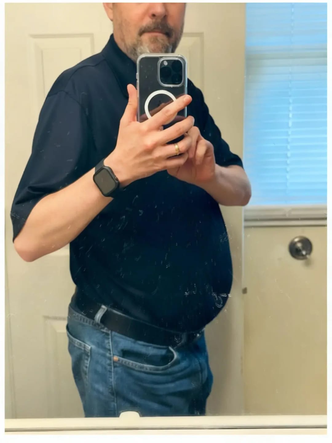 Customer photo review of SCULPME™ Sharkskin Vest | Moderate Compression, Double-Layer Abs Support