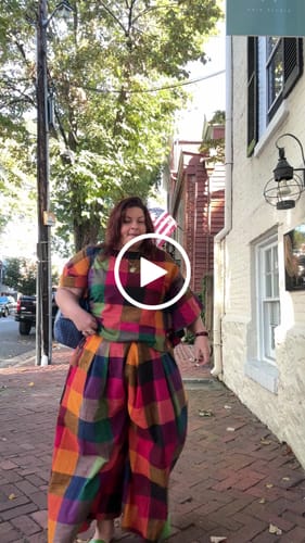 Customer video review of FRIDA PANTS | MULTI CHEX
