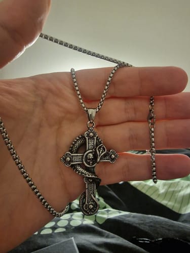 Customer photo review of SNAKE CROSS.