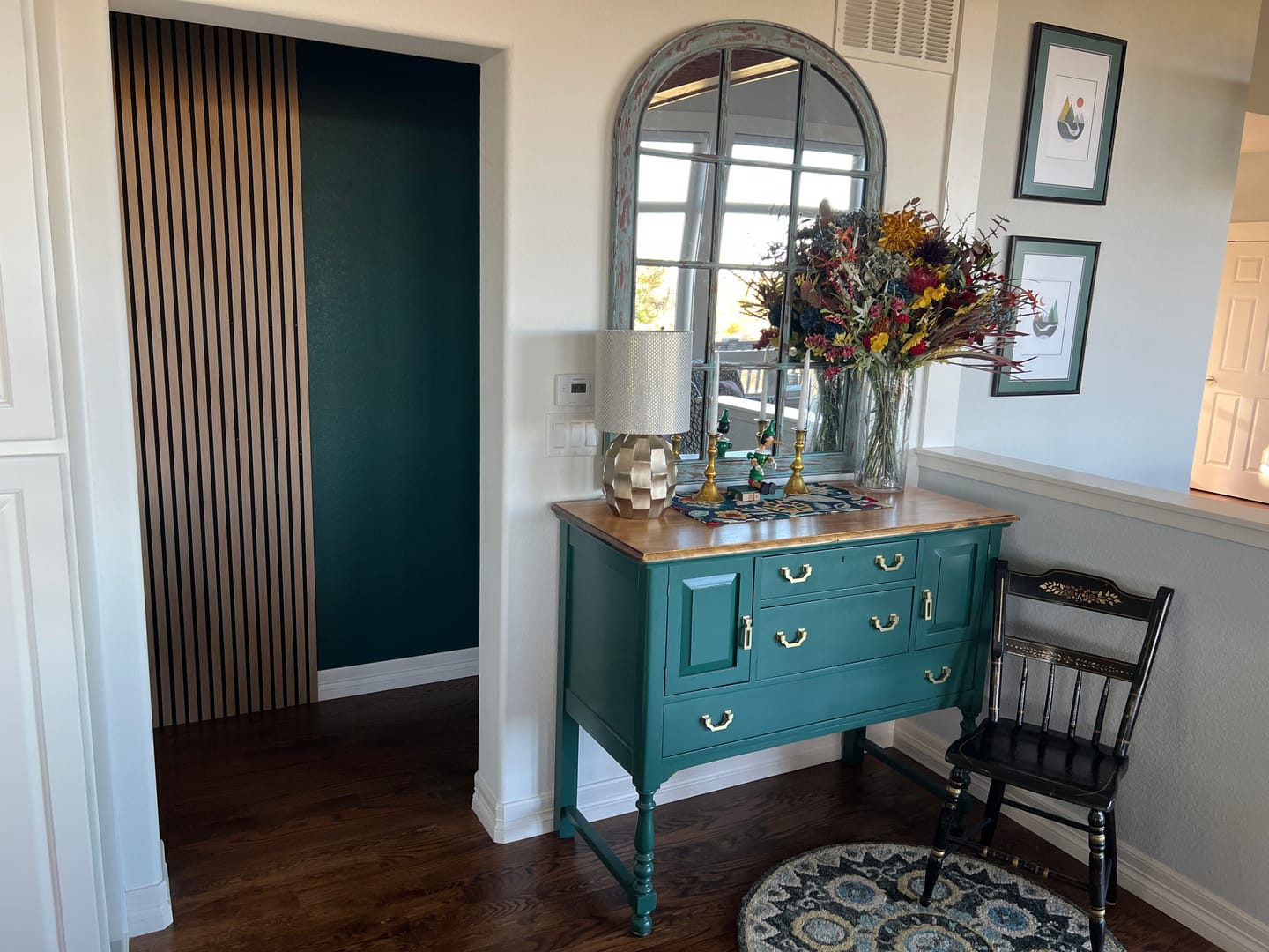 Customer photo review of Natural Oak Acoustic Slat Panels 94.5" or 118" Length
