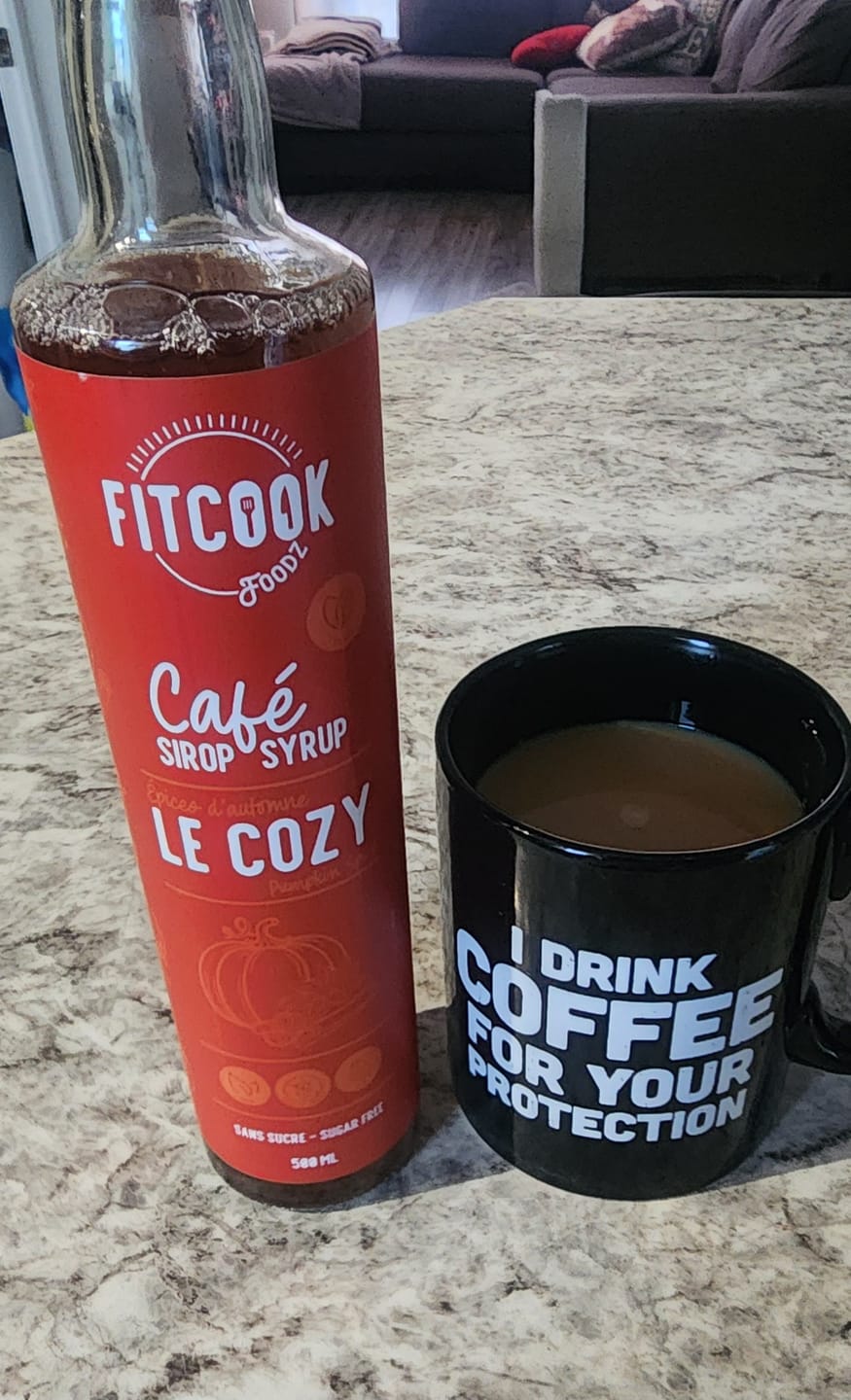 Customer photo review of Fitcook Foodz - Sirop pour Café - 500ml