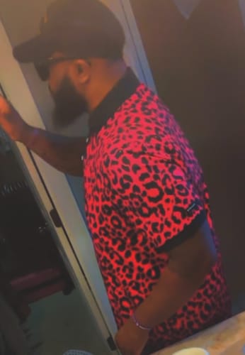Customer photo review of Leopard - Pink