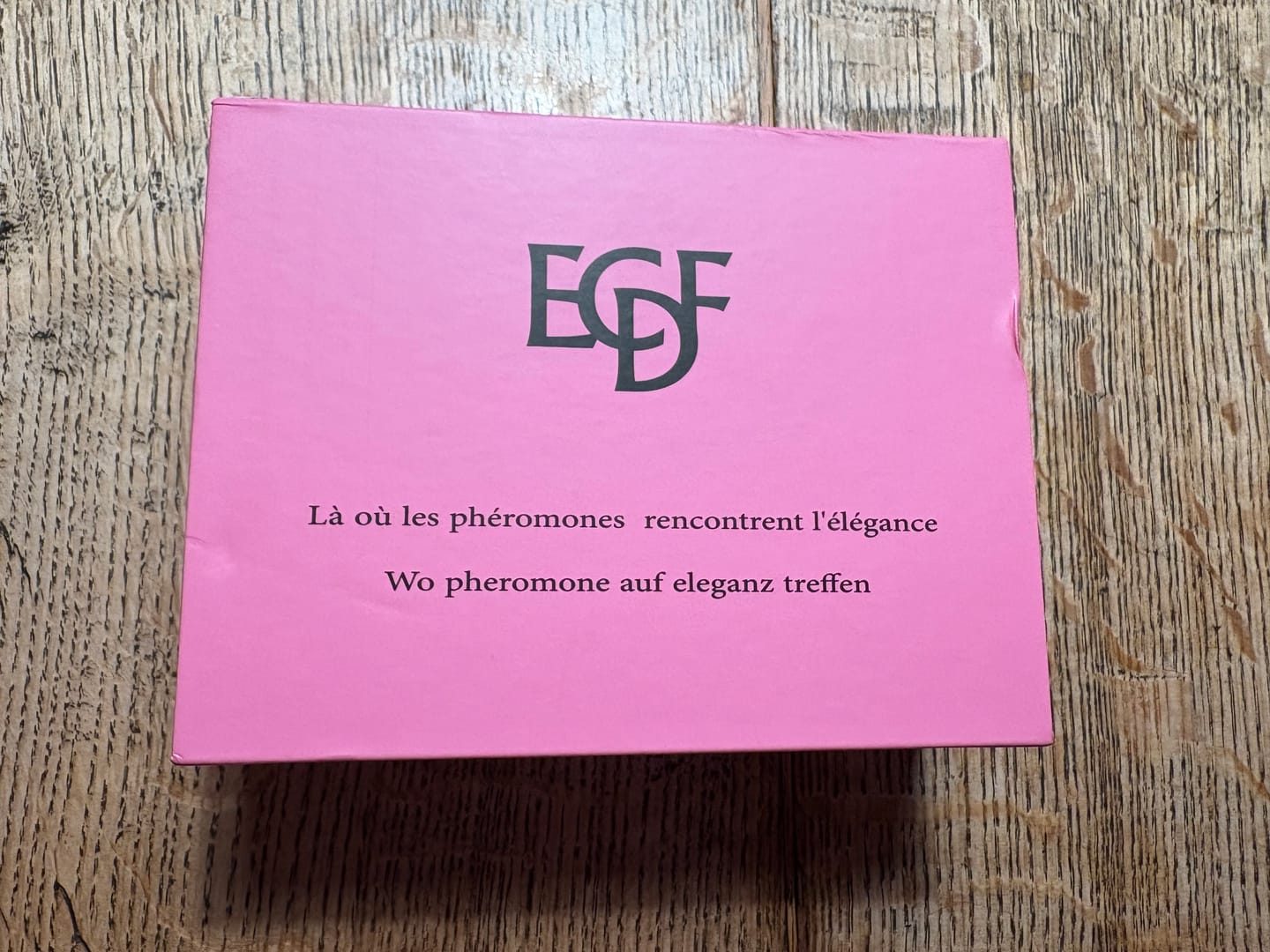 Customer photo review of Coffret aux phéromones