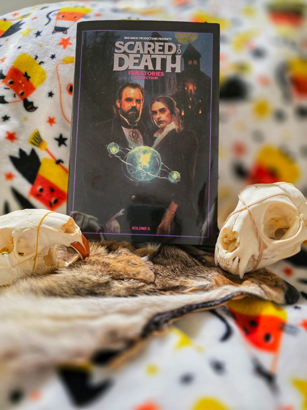 Customer photo review of Scared To Death Book Vol 6 SIGNED