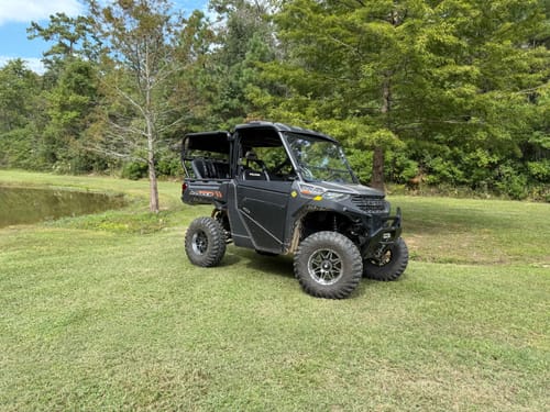 Customer photo review of Ranger 1000 Rear Seat and Roll Cage Kit (2018-2024)