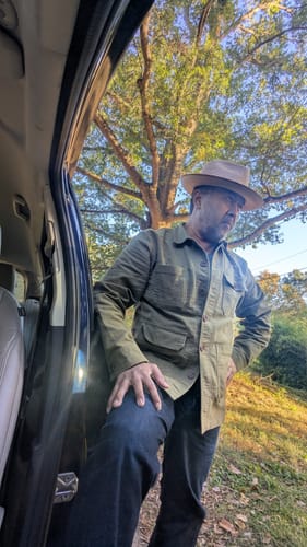 Customer photo review of Moleskin French Work Jacket
