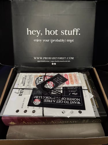 Customer photo review of good girl book club subscription