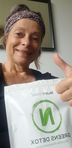 Customer photo review of Nutrifoodz® Greens Detox