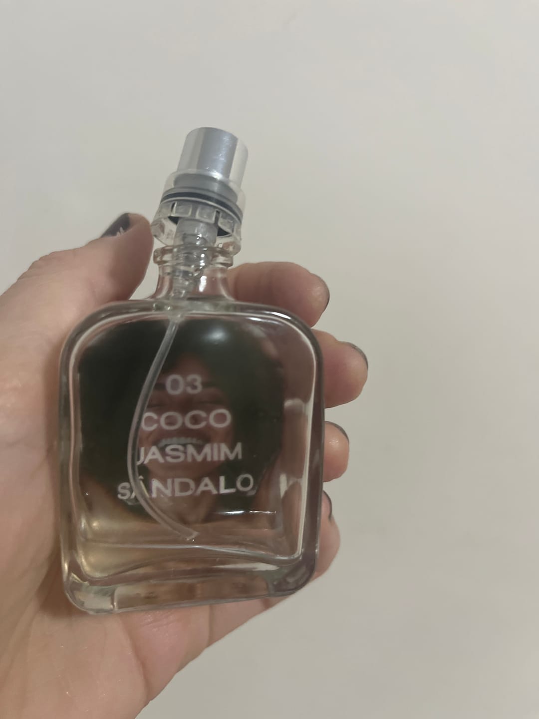 Customer photo review of Perfume Cabelo e Corpo #03