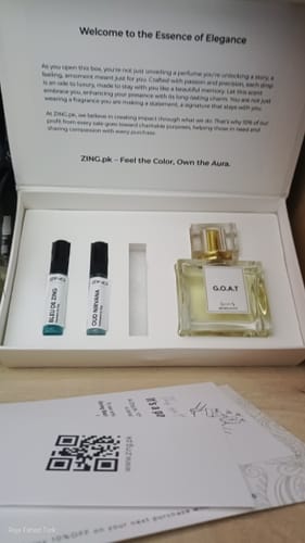 Customer photo review of G.O.A.T With Premium Packaging