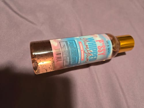 Customer photo review of P*ssy Whipped Yum Yum Yoni Wash