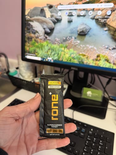 Customer photo review of 100mg Caffeine - Classic - SuperCharged Honey (20-Pack)