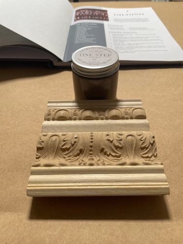 Customer photo review of Old World Finishing Course Product Bundle